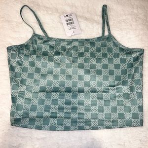 NWT 🏷️ Gymshark Monogram Crop Cami Tank